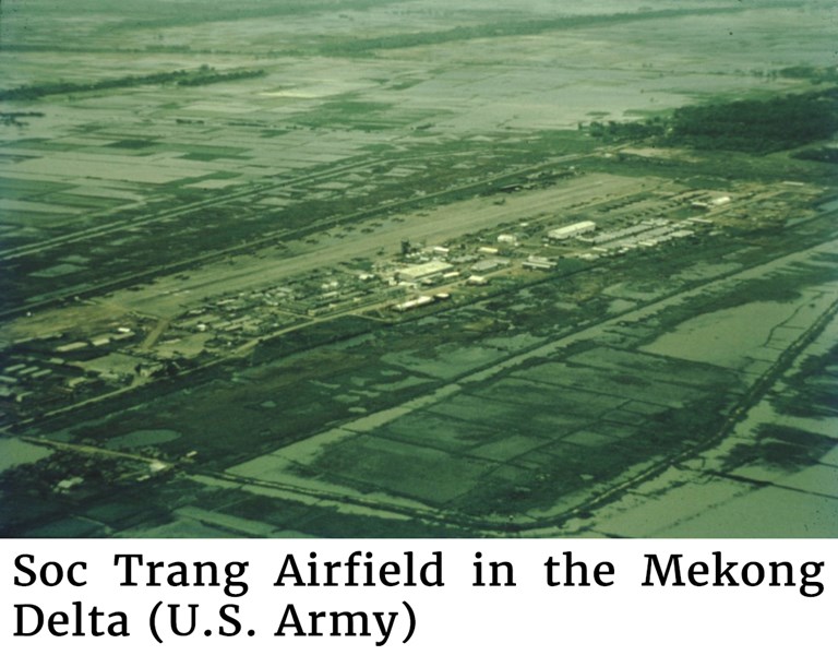 Photo of the Soc Trang Airfield in the Mekong Delta (U.S. Army)